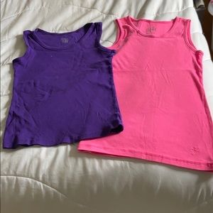 2 girls tanks size 10/12